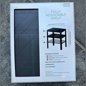 Locker Style Fully Adjustable Shelf (mix & match)  1 of 2
